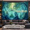 Wall Hanging Tapestry Custom NameZelda Pattern Personalized Printed Fabric Wall Decor