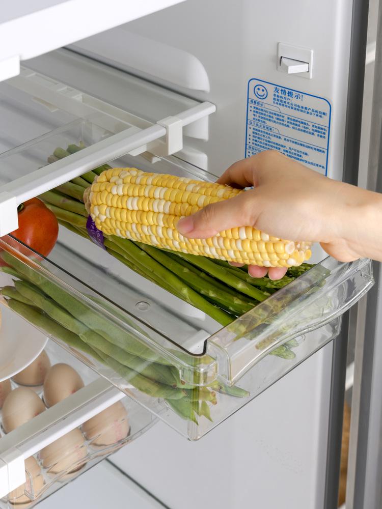 Egg Box Pull-Out Fresh-Keeping Refrigerator Organizer