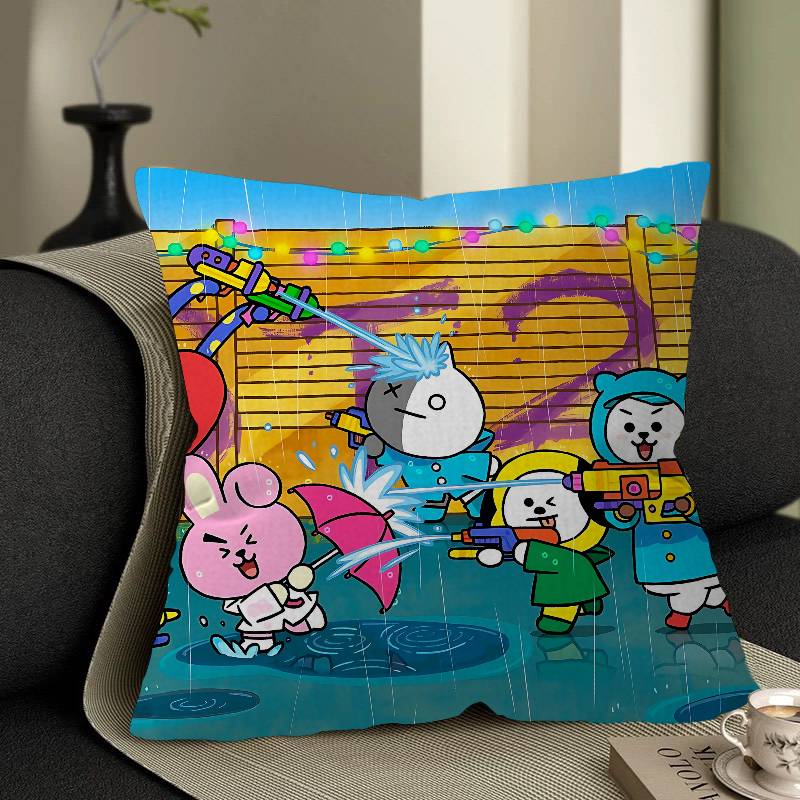 Bt-And-21 Anime Cartoon Pillow Anime Pillow Sofa Bed Head Pillow Cover Cushion Cover 45X45 Cm Fashion