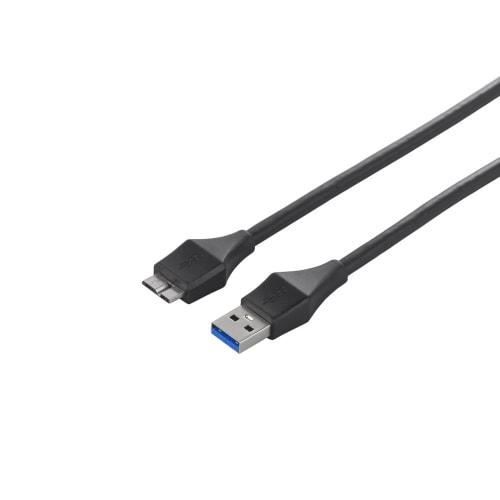 

Buffalo BUFFALO Universal Connector USB3.0 A to microB Cable Black 3m BSUAMBU330BK