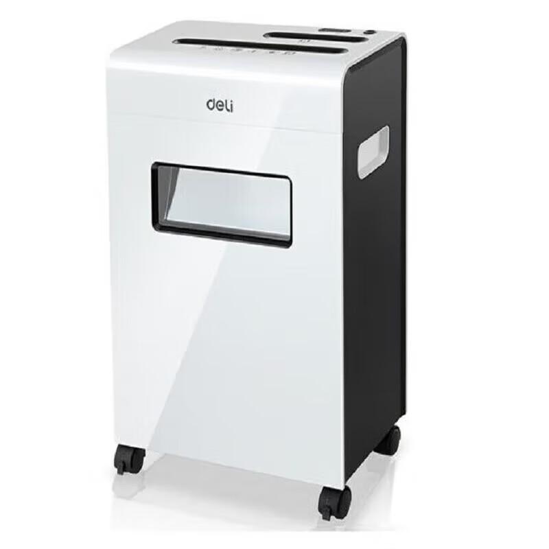 

Deli 9911 Cross-Cut Paper Shredder, 8-Sheet, 16L