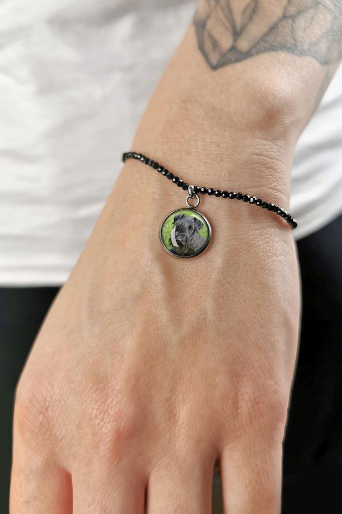 Akita, Akita Inu – Bracelet with your photo handmade, unique jewelry – Design 02 | Art-Dog