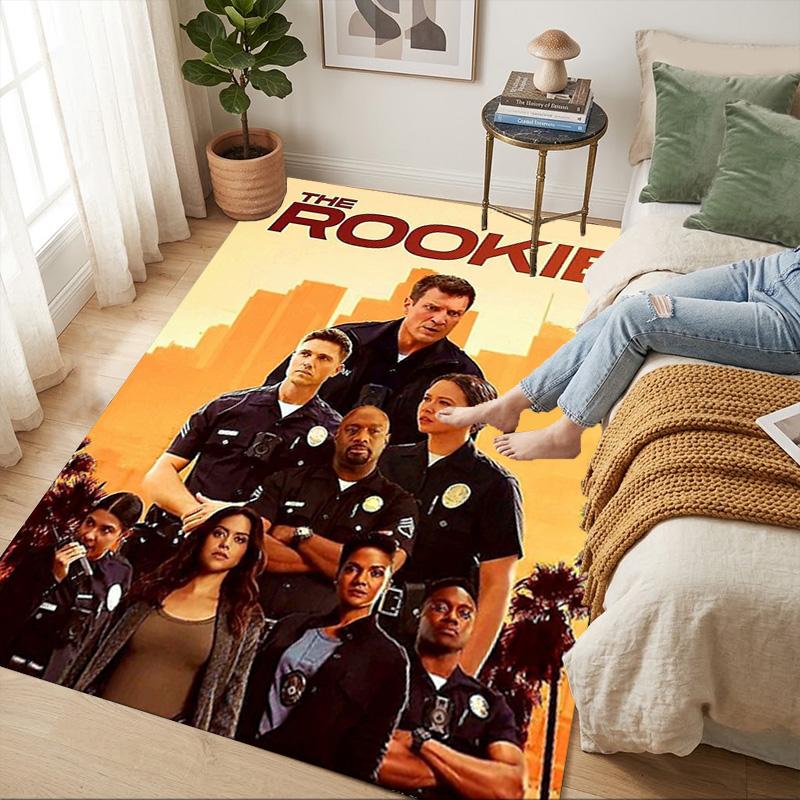 Rookie Living Room Nonslip Area Rug Soft Carpet For Bedroom Game Playroom Sofa Office Home Decor Doormat Christmas Gift C9261890