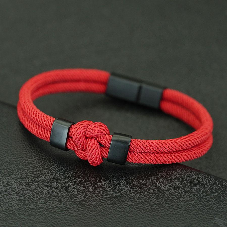 Noter New Men Rope Bracelet Selected High Quality 4mm Milan Rope Special Knot Lucky Thread Chain Braslet Leisure Accessories