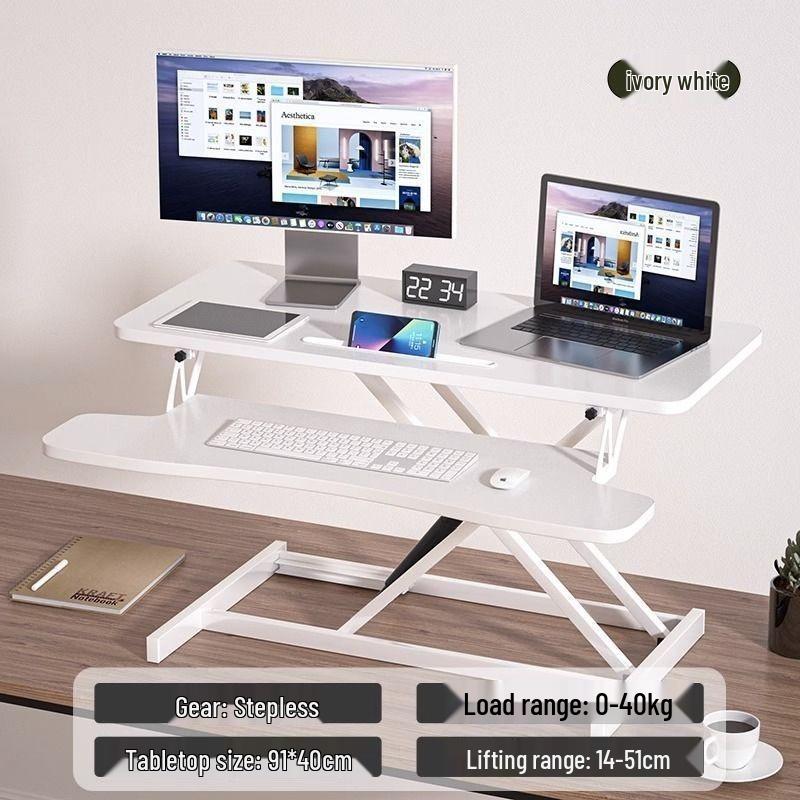 Mesa Ajustável em Altura para Laptop | Estação de Trabalho para Escritório e Casa