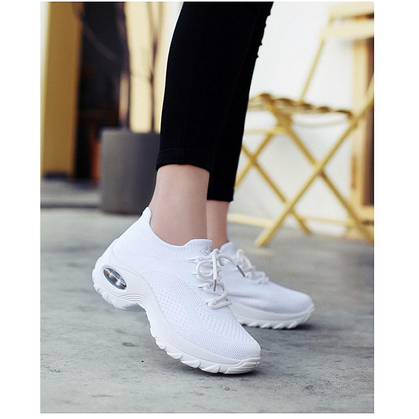 platform athletic sneakers
