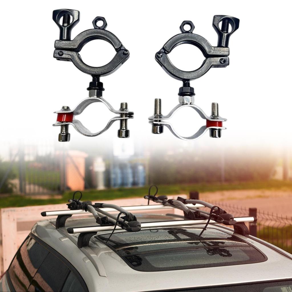 Spade Mount for Roof Rack Axe Holder Metal Clamp Bracket Auto Accessories SUV Vehicles