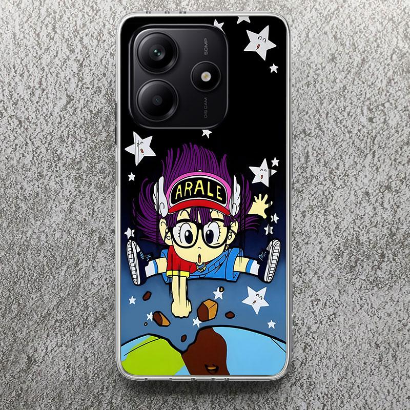 Arale Dr Slump Print Soft Case for Xiaomi Redmi Note 14 13 12S 11S Phone Shell 10 Pro Plus 11E 11T 12 11 10S 9 4G 5G Cover