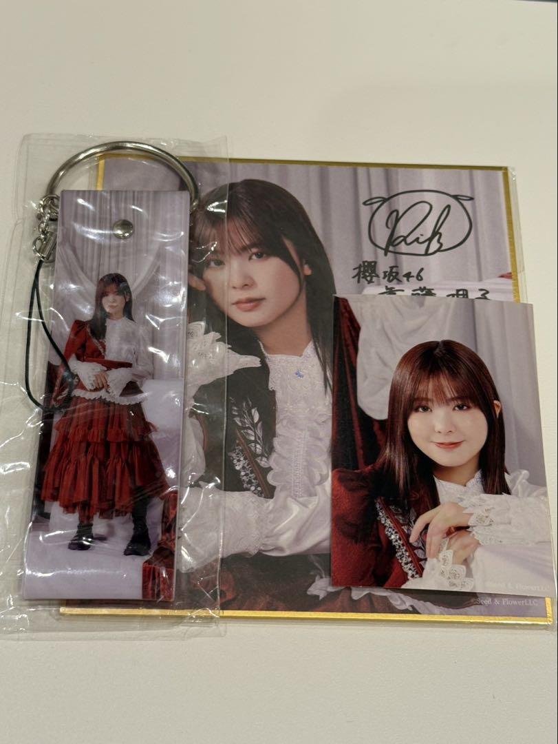 

[USED] Sakurazaka46 Riko Endo SakuColle Colored Paper Strap Sticker B Prize C Prize Participation Prize
