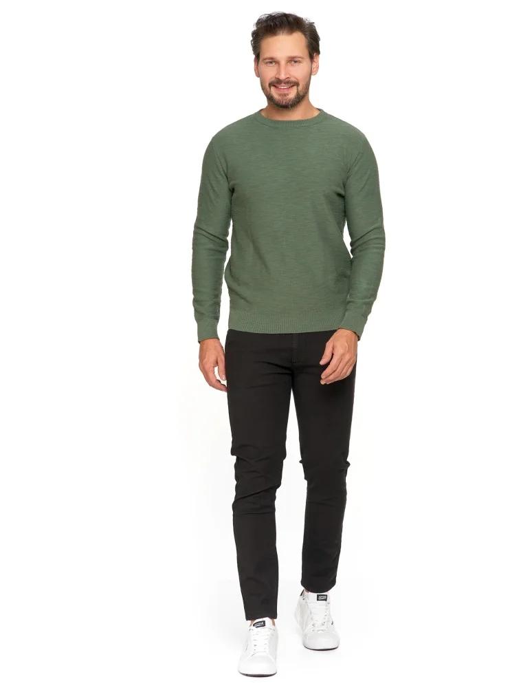 Men's Cotton Sweater Elegant Classic Fashionable 100% Cotton MORAJ M KHAKI
