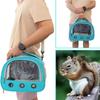 Breathable Small Animal Carrier Pouch Portable Outdoor Hamster Hangbag  Sugar Glider