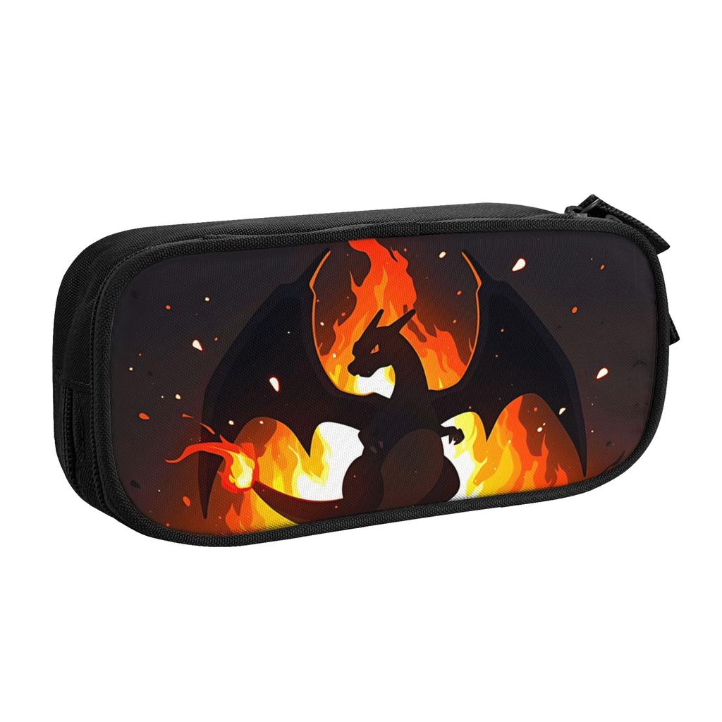 Custom charizard pokemon Large Capacity Bags for Child Handheld Study Bag for Boys Gilrs Kids