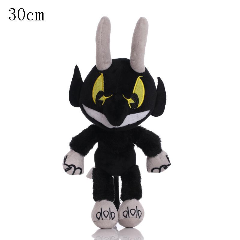 Cuphead Plush Doll Mugman Toy Adventure Game The Chalice Devil Legendary King Dice Cala Maria Stuffed Pillow Fans Birthday Gift