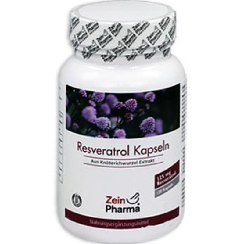 

Zein Pharma Resveratrol 125 Capsules (120 Capsules)