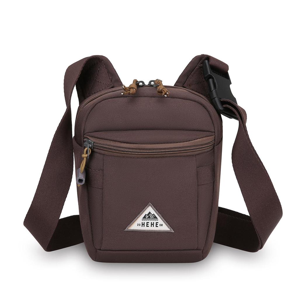 Men's Lightweight Multifunctional Cycling Crossbody Bag with Water Bottle Holder