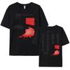 Joji Solaris Tour 2026 T-Shirt Rundhals Sommer Kurzarm Damen T-Shirt Unisex Streetwear Hip Hop Unisexunisex Kleidung Grafik Top