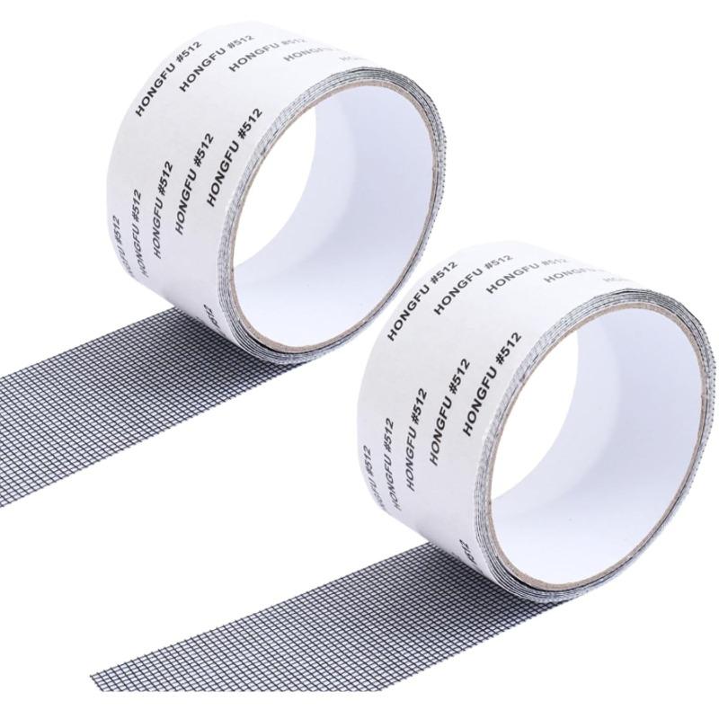 Window Screen Repair Tape Screen Door Repair Tape Self Adhesive Mesh Tape Anti Insect Mosquito Mesh Broken Holes Repairing