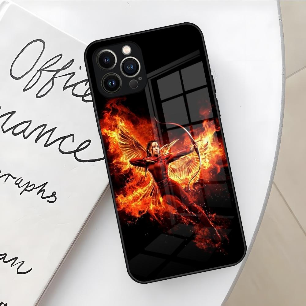 Movie The Hunger Games Phone Case for Iphone 17 16 Air 15 14 12 11 13 Pro Max Mini X Xr Xs Se Puls glass Cover