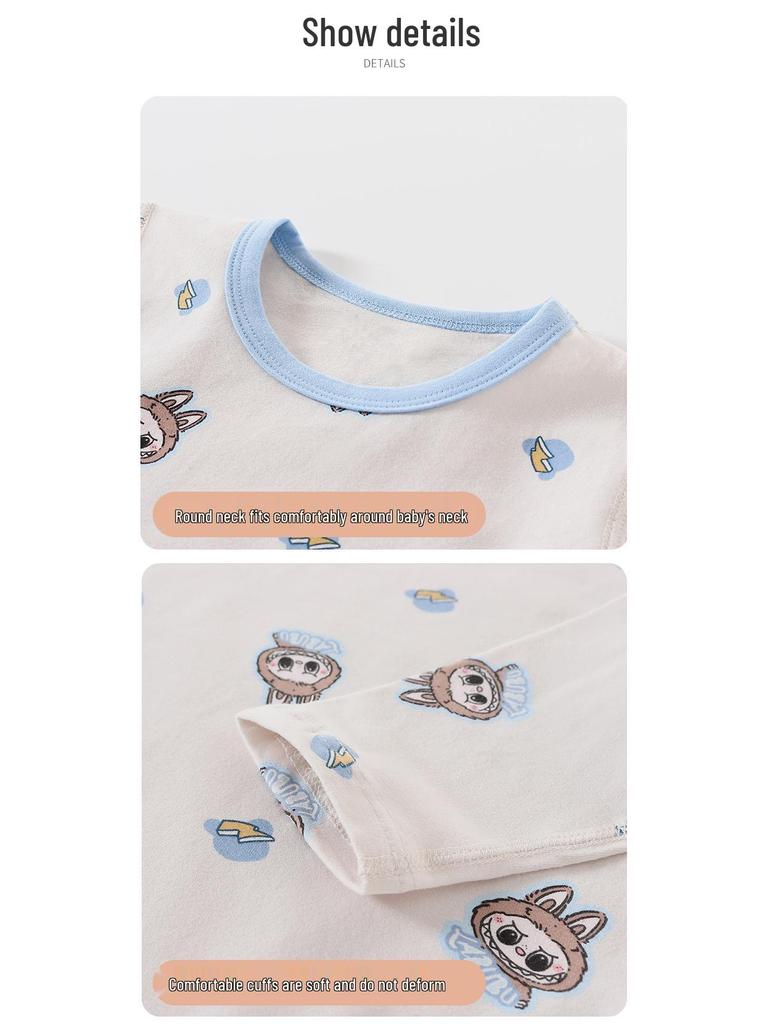 Ensemble de Pyjama d'Automne pour Enfants - Vêtements d'Intérieur pour Garçons et Filles
