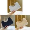 Elegant Evening Clutch Bag With Pleated Design For Formal Events