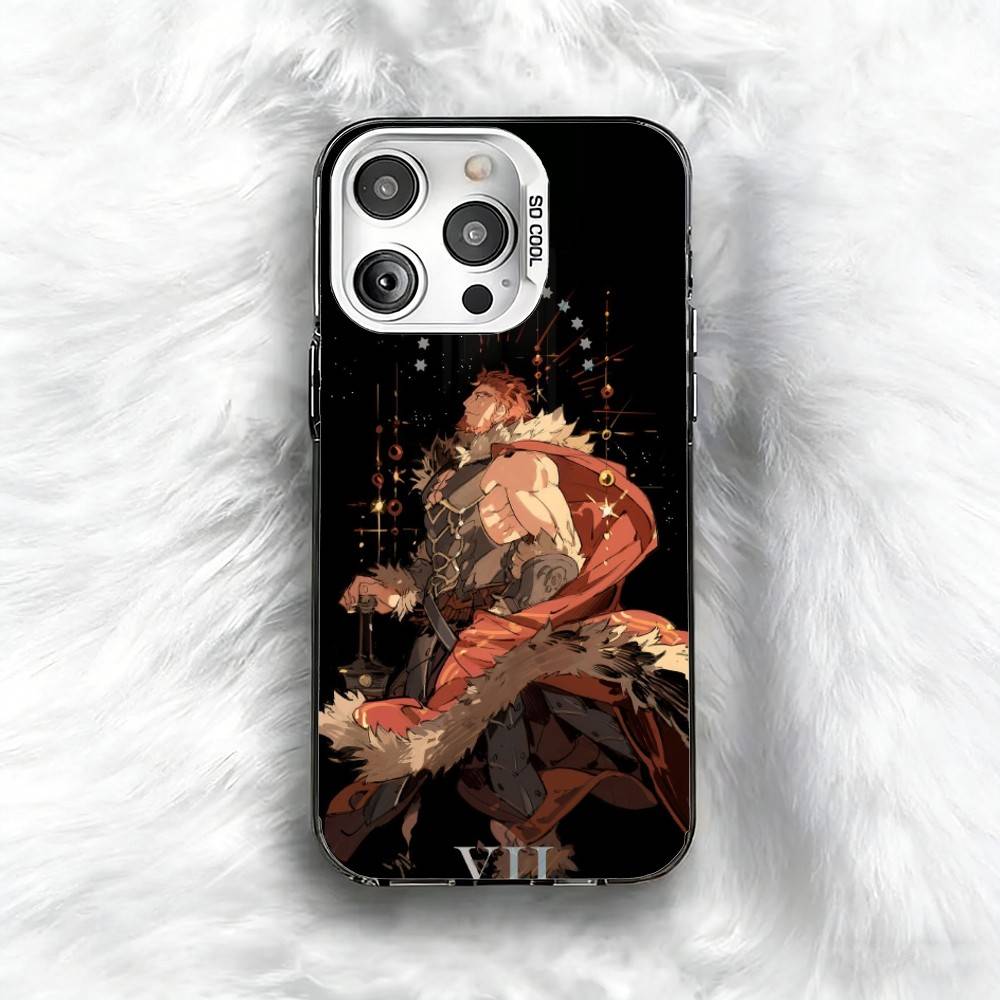 

Cool G-Gilgamesh Tarot Of F-Fate Phone Case For iPhone 16 17 15 14 12 13 Pro Max Black Color Shockproof Cover iPhone16e