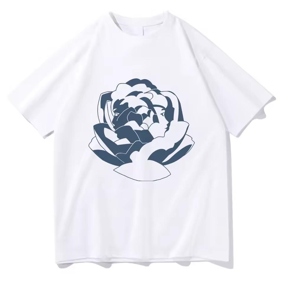 

Arcane T shirt Caitlyn Kiramman T-shirts O-Neck Unisex Fashion Fans Short Sleeve Shirts Gift Vintage Streetwear Tops 4XL