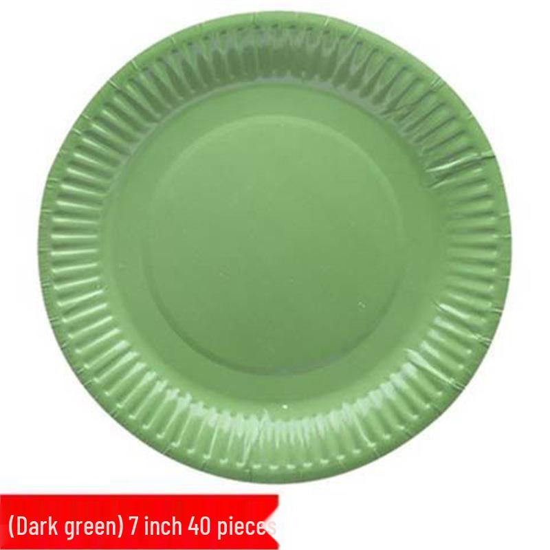 Disposable DIY Painting Plates for Kindergarten Art Activities