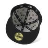 Cap 59FIFTY MLB Monogram Jacquard NY 7 5950 MLB JAQ NEYYAN BLK CHR 14388853 NER36C6673 [New Era] Schwarz/Chrom 1/2