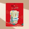 Nanning 3D Wooden City Refrigerator Magnet – Creative Kitchen Souvenir Gift