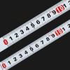 Self-adhesive Tape Measure Steel Tape Ruler Metric Scale 1M/2M Length For T-track Router Table Saw Household Measuring Tools