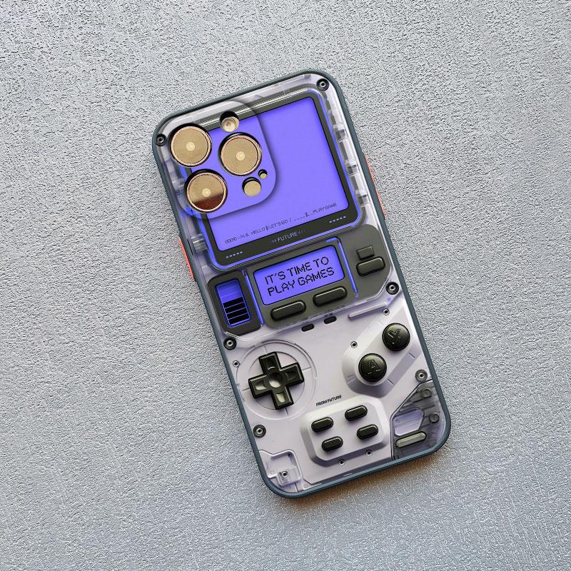 Technology Game Console 2D Printing Phone Case For IPhone 14 15 16 Pro Max Plus 11 12 13 Mini Pro Max XR XS X 7 8 SE2 Back Cover