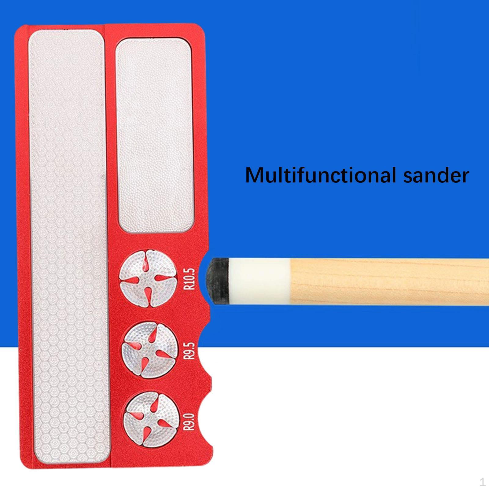 

Инструмент для ухода за наклейкой на бильярдный кий, шлифовальный круг для снукера Red Plastic