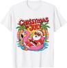 Weihnachten im Juli Lustiger Weihnachtsmann Sommer Strand Vibes Hawaiianisches T-Shirt