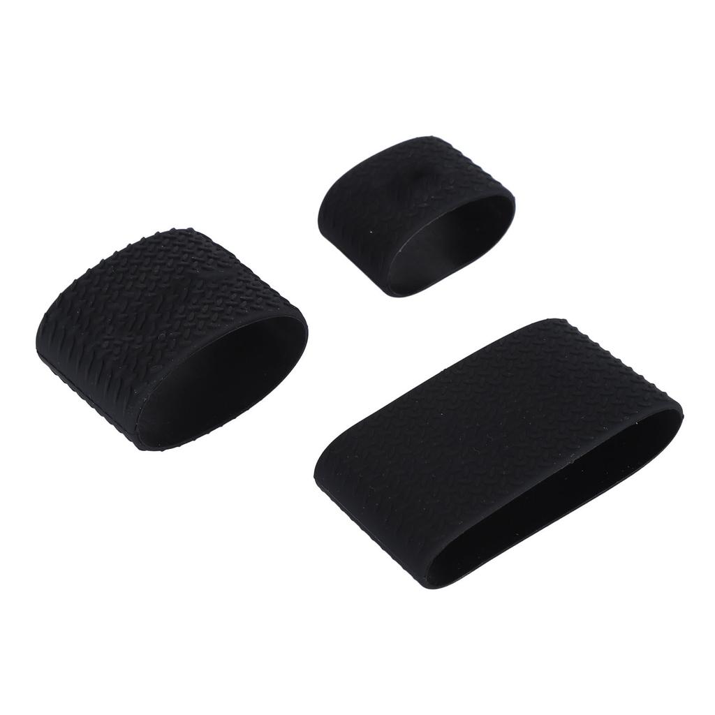 3PCS Clipper Grip Multifunctional Silicone Anti Slip Clipper Ring Sleeve Hairdressing Tool for Styling and Trimming