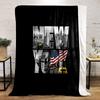 New York Cityscape Collage Print Blanket Soft and Cozy Perfect for the Living Room Bed Sofa or a Nap,gift