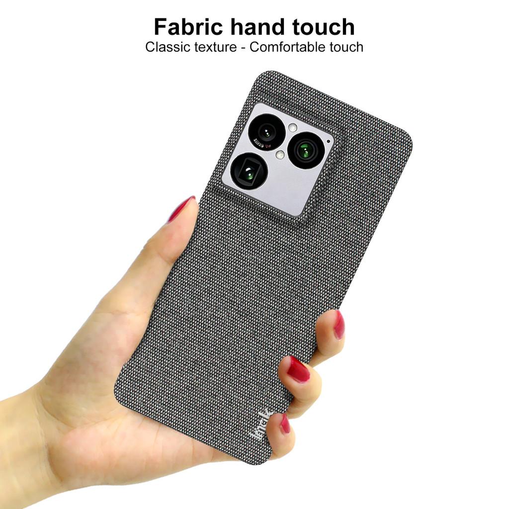 Case For Sony Xperia 1 VIII Fabric Raised Edge PC Hard Back Cover CA0001