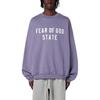 Fear of God Essentials Heavy Fleece Crewneck Lavender Men Tops Purple 192BT246237F