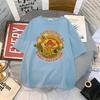 Material Retro Apricot Mushroom Cute T Shirts Oneck Casual 100 Cotton Plus Size Unisex Unisex Tshirts 2022 Streetwear Clothes