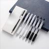 100 Pcs Brush The Question Pen St Head, Press The Neutral Pen, Student Test Ink Pen, Black White Office Stationery, Signature Pen Back To School Seaso