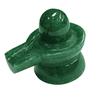 9Dzine Green Jade Crystal Shivling 0-50 Gm | Natural Stone Shiva Lingam for Home Temple & Puja Room Decor | Ideal for Maha Shivratri Pooja, Spiri