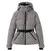 Mode 2025 Damen Ski-Serie Taillenbetonte Kapuzen-Tie-Dye-Pufferjacke Set Vielseitige Gepolsterte Oberbekleidung Perfekt zum Skifahren & für den Alltag