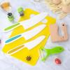 Toddler Kitchen Set Montessori Kitchen Tools for Kids Cooking Set Toddler Kitchen Accessories Real-Toddler Safe Knives Set