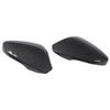 1 Pair Rearview Mirror Cover Cap Left Right Carbon Fiber Look High Strength Protective Side Door Mirror Cover for