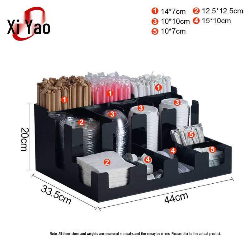 

Commercial Acrylic Straw & Tissue Dispenser