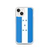 Coche iPhone - PIXELFORMA - iPhone 14 - Drapeau du Honduras - Silicon souple - Protection complète