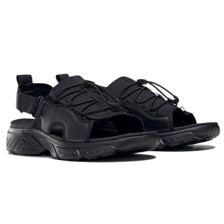 Reebok Hyperium Slide Comfortable Lightweight Beach Sandals Unisex Sandals Black GV7080