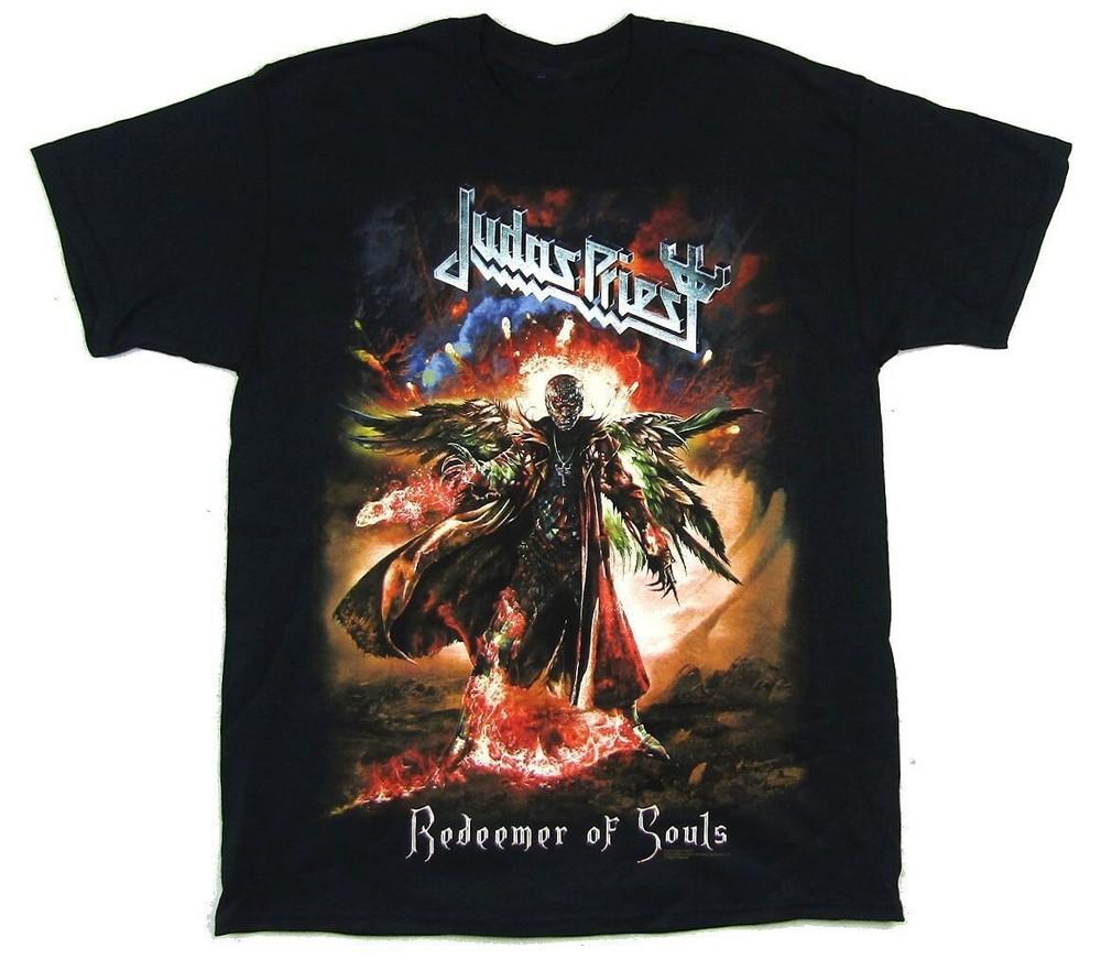 

Judas Priest Redeemer Of Souls Только передняя часть Футболка Черная Мужская S-234XL A370 L