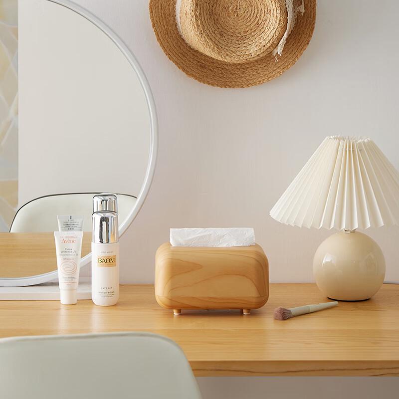 Desktop Plastic Tissue Box