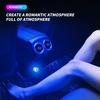 For Peugeot 1pcs New USB Car LED Light Auto Interior Atmosphere Light Car Accessories For Peugeot 206 208 306 307 308 407 408 50