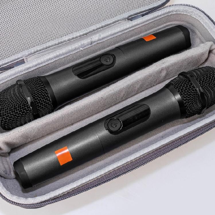 Durability Microphone Case Organizers Bag With Soft Lining And Secure Double Zippers For Safe Transport And Storage